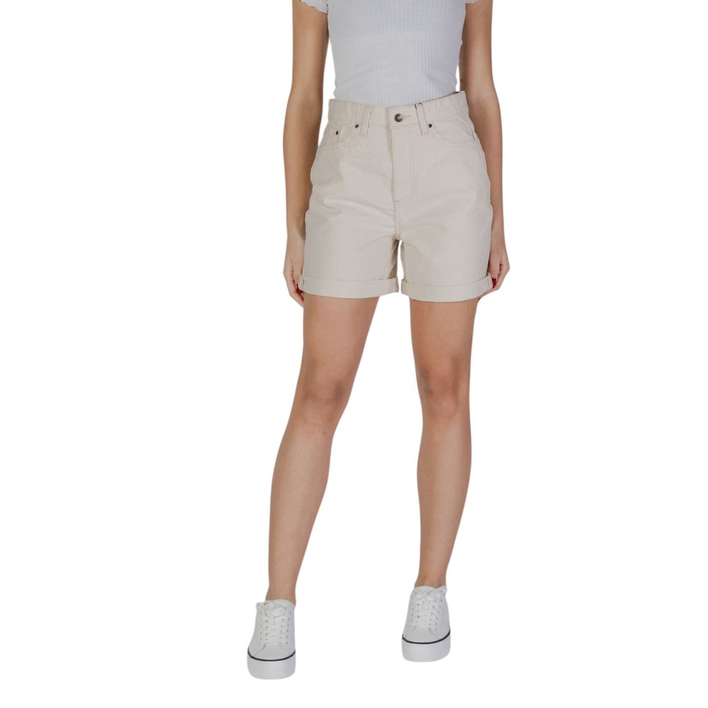 B.Young Beige Cotton Short - Ginchy