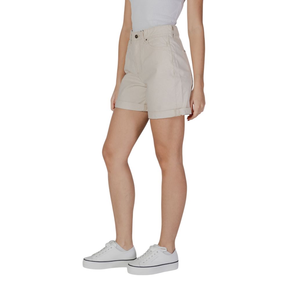 B.Young Beige Cotton Short - Ginchy