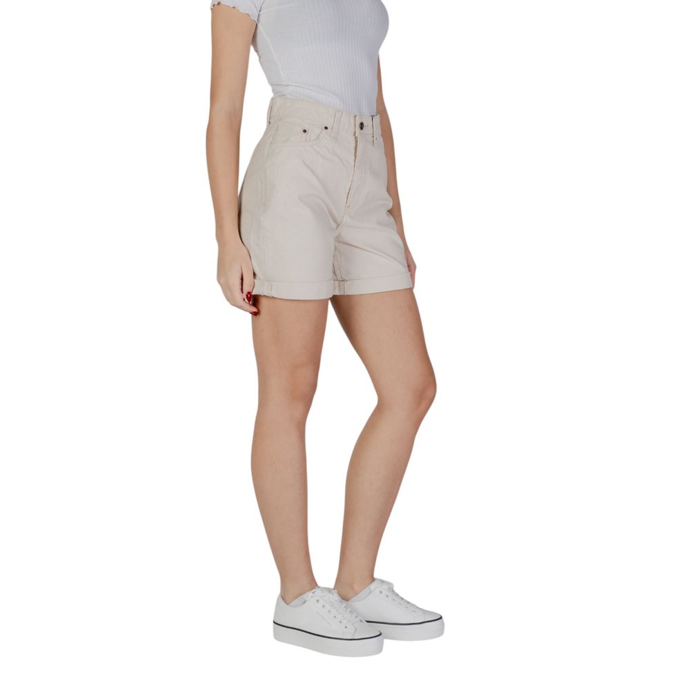 B.Young Beige Cotton Short - Ginchy