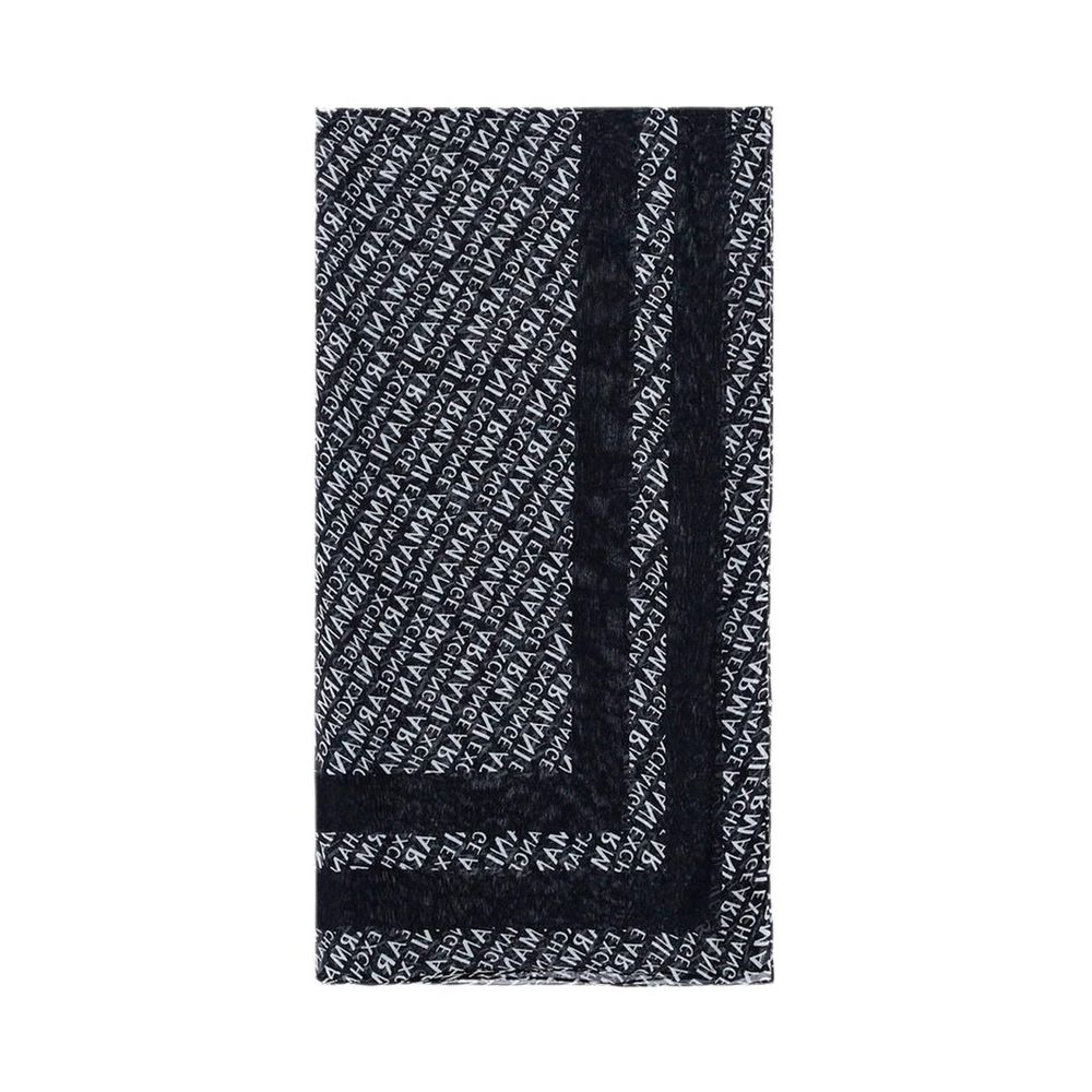 Armani Exchange Black Modal Scarf - Ginchy