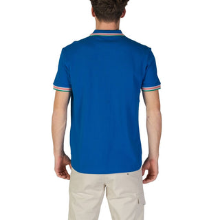 Hugo Boss Blue Cotton Polo Shirt - Ginchy