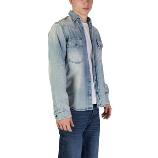Hugo Boss Light Blue Cotton Shirt - Ginchy