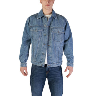 Hugo Boss Light Blue Cotton Jackets & Coat - Ginchy
