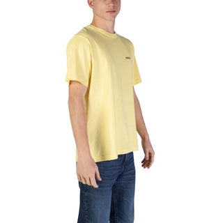 Hugo Boss Yellow Cotton T-Shirt - Ginchy