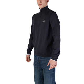 Hugo Boss Blue Cotton Cardigan - Ginchy