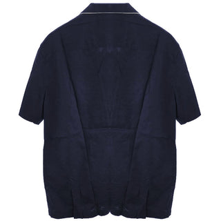 Emporio Armani Blue Cotton Shirt - Ginchy