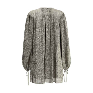 Chloé Gold Silk Cocktail Dress