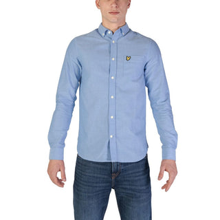 Lyle & Scott Blue Organic Cotton Shirt - Ginchy