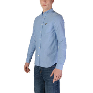 Lyle & Scott Blue Organic Cotton Shirt - Ginchy
