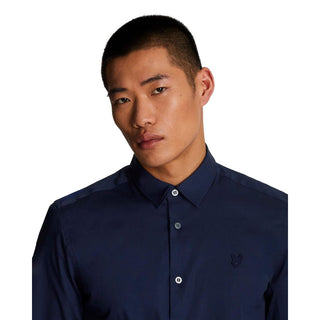 Lyle & Scott Blue Cotton Shirt - Ginchy