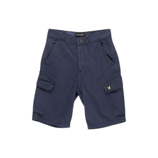 Lyle & Scott Blue Cotton Bermuda - Ginchy