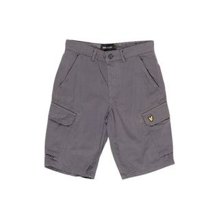 Lyle & Scott Gray Cotton Bermuda - Ginchy