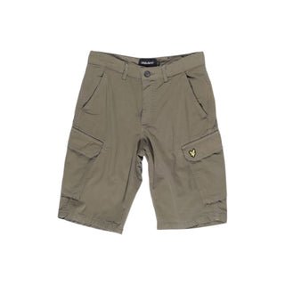 Lyle & Scott Green Cotton Bermuda - Ginchy