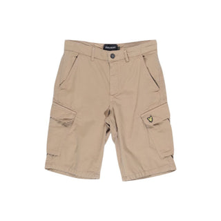 Lyle & Scott Beige Cotton Bermuda - Ginchy
