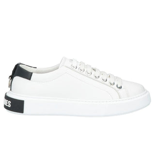 Les Hommes White Calfskin Men Sneaker - Ginchy