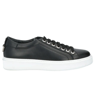 Les Hommes Black Calfskin Men Sneaker - Ginchy