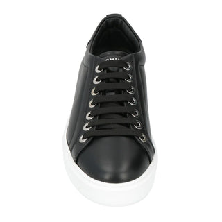 Les Hommes Black Calfskin Men Sneaker - Ginchy