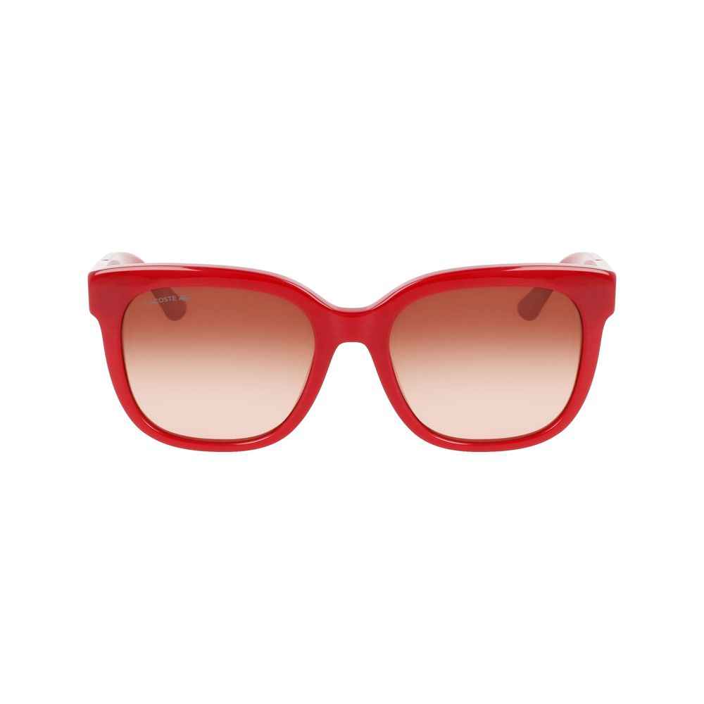 Lacoste Red Acetate Sunglasses