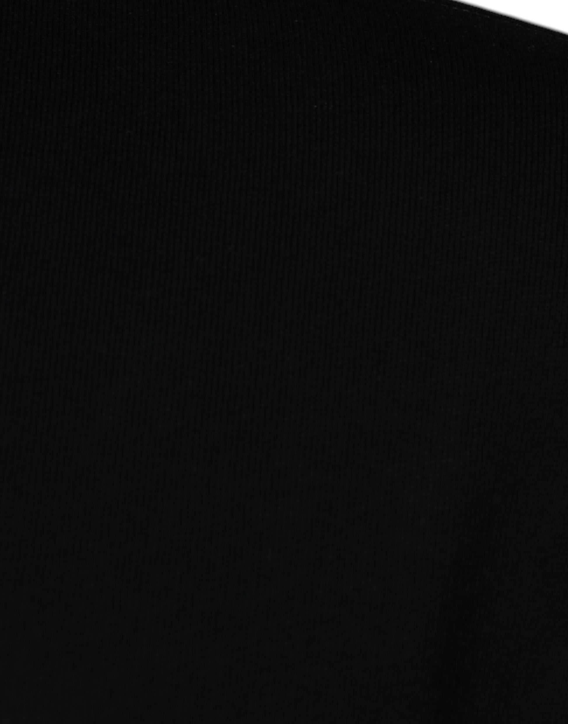 Versace Black Medusa Fleece Men Crew Neck Sweatshirt Sweater - Ginchy