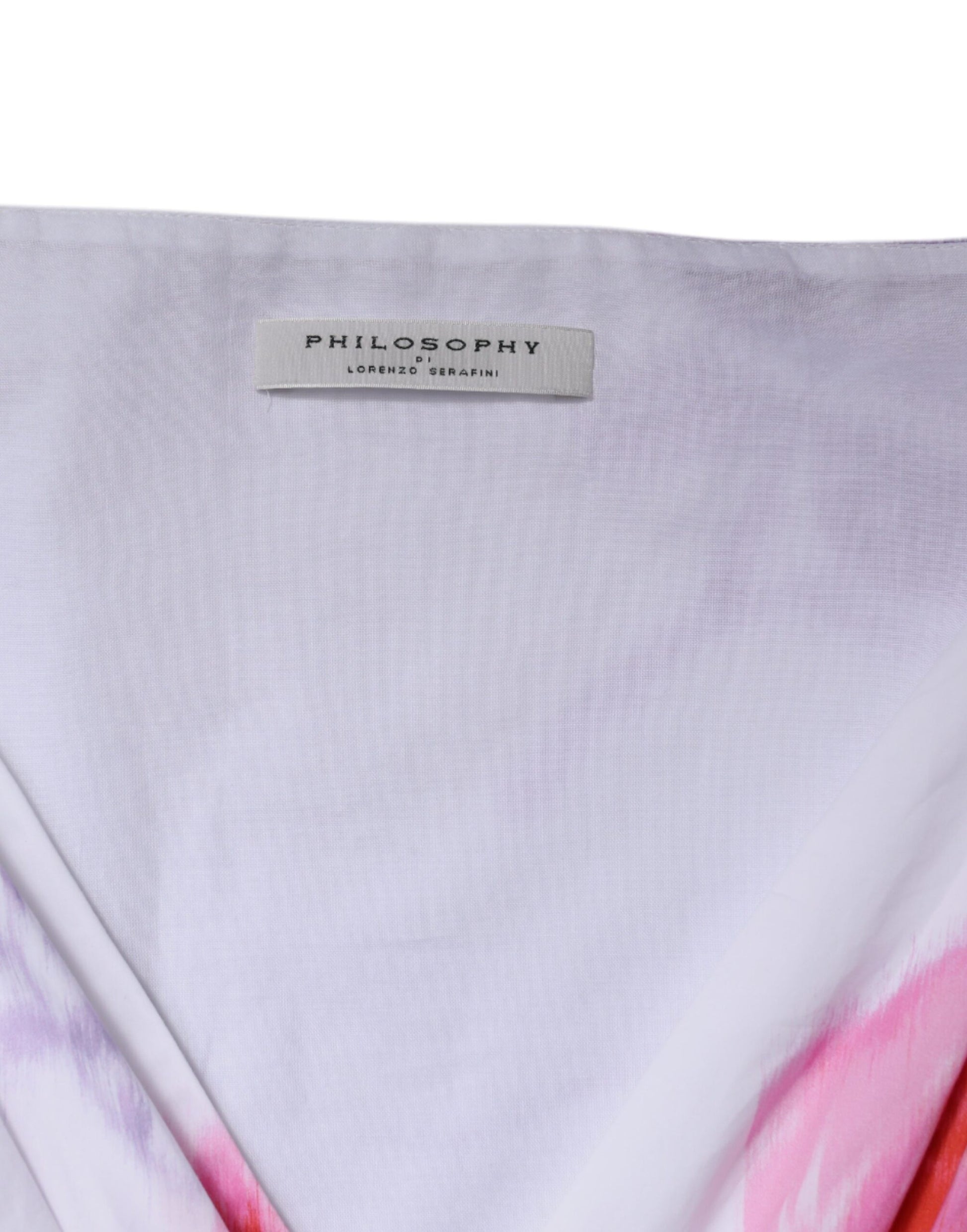 Philosophy White Floral Cotton Maxi Dress - Ginchy