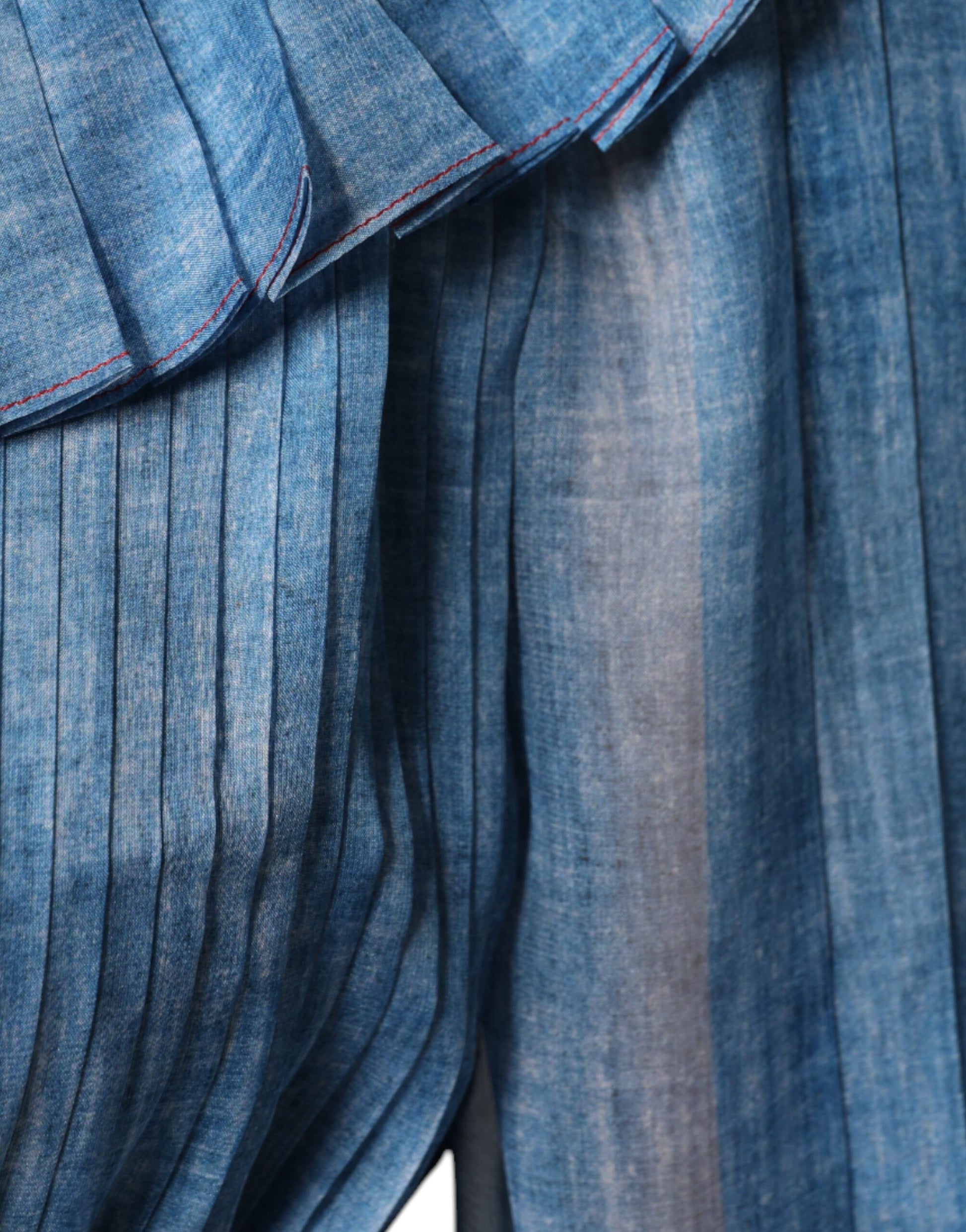 Philosophy Blue Layered Long Sleeve Dress - Ginchy