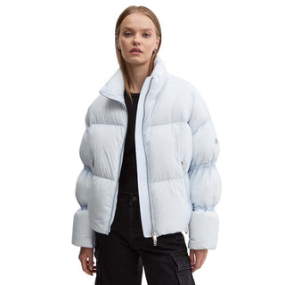 Moose Knuckles Light Blue Nylon Women Jacket - Ginchy