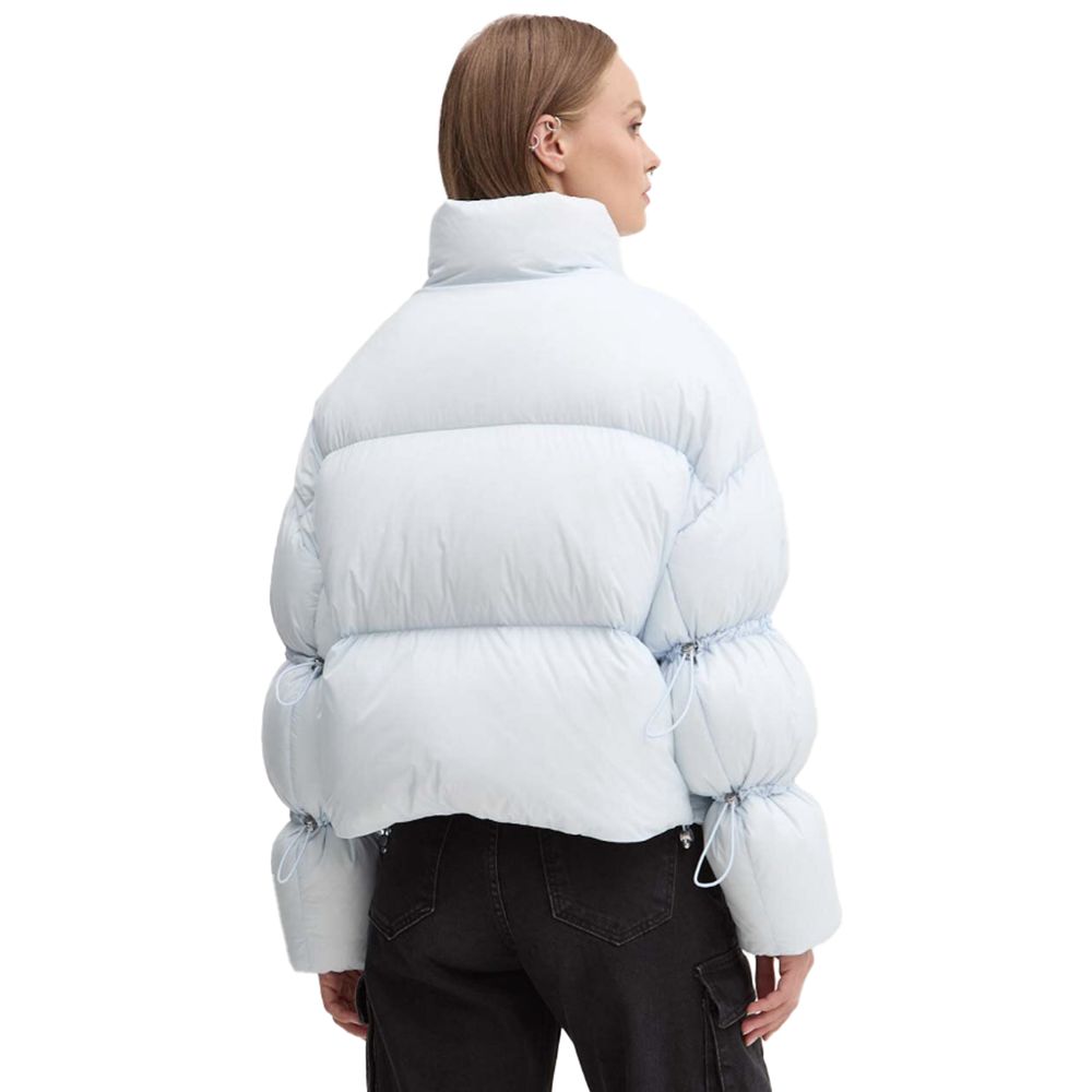 Moose Knuckles Light Blue Nylon Women Jacket - Ginchy
