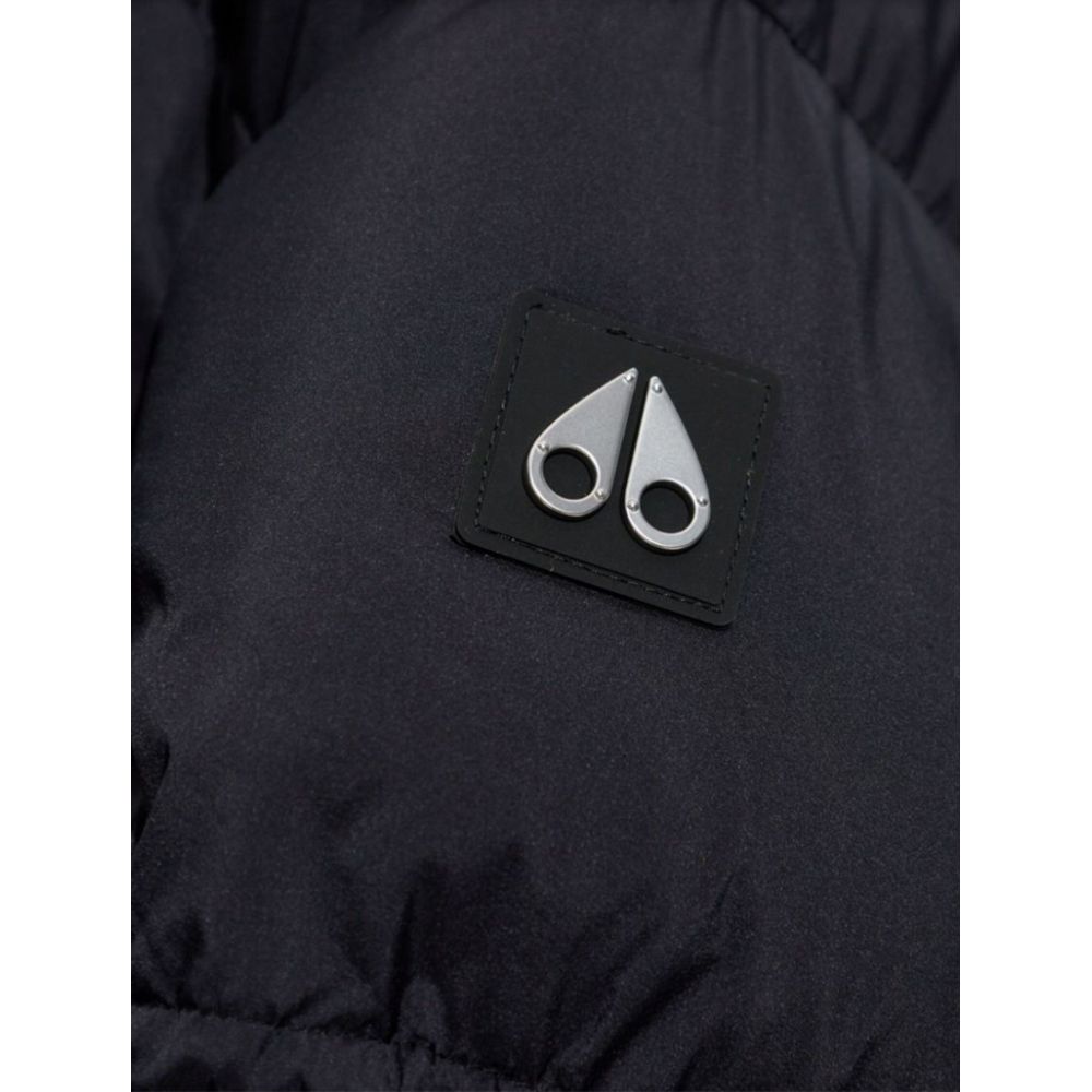 Moose Knuckles Black Nylon Jackets & Coat - Ginchy