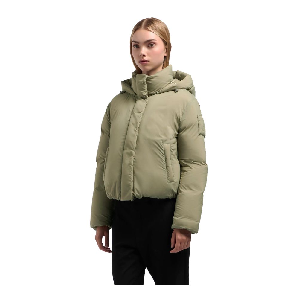 Moose Knuckles Green Nylon Jackets & Coat - Ginchy