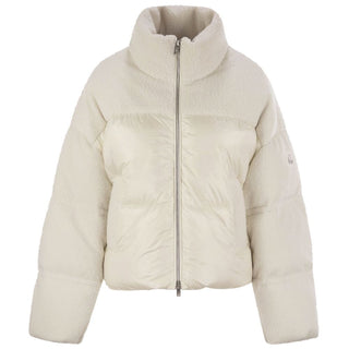 Moose Knuckles White Nylon Jackets & Coat - Ginchy