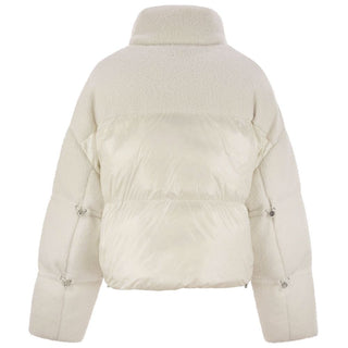 Moose Knuckles White Nylon Jackets & Coat - Ginchy