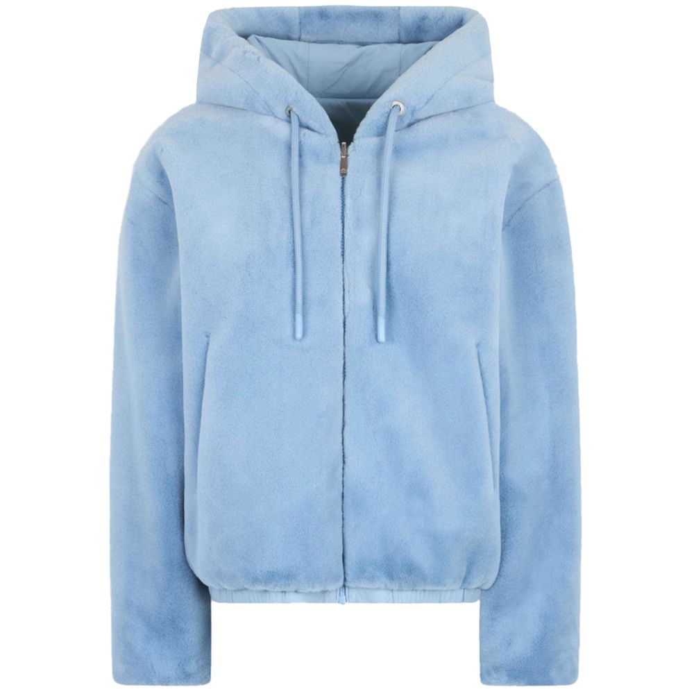 Moose Knuckles Light Blue Nylon Women Jacket - Ginchy