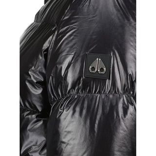 Moose Knuckles Black Nylon Jackets & Coat - Ginchy