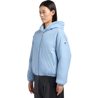 Moose Knuckles Light Blue Nylon Women Jacket - Ginchy