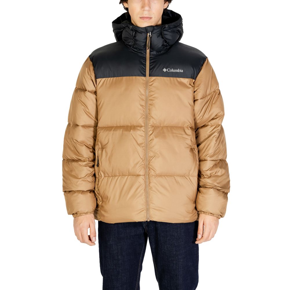 Columbia Beige Nylon Jackets & Coat - Ginchy
