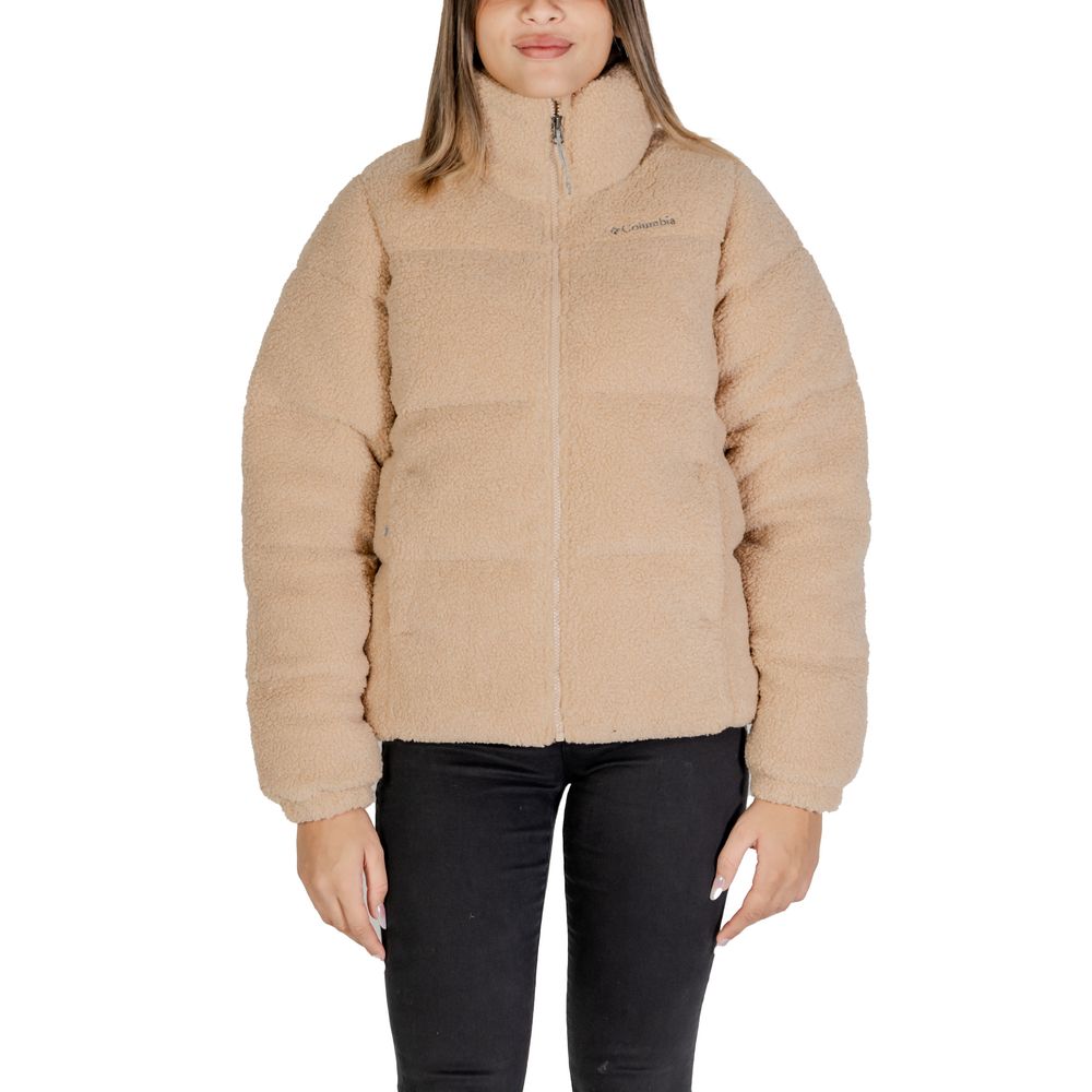 Columbia Beige Nylon Coat - Ginchy