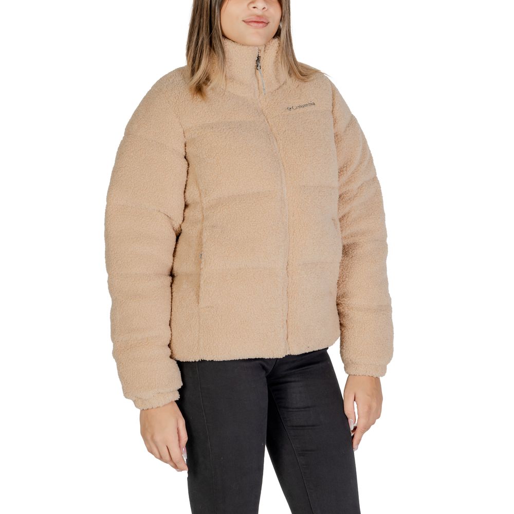 Columbia Beige Nylon Coat - Ginchy