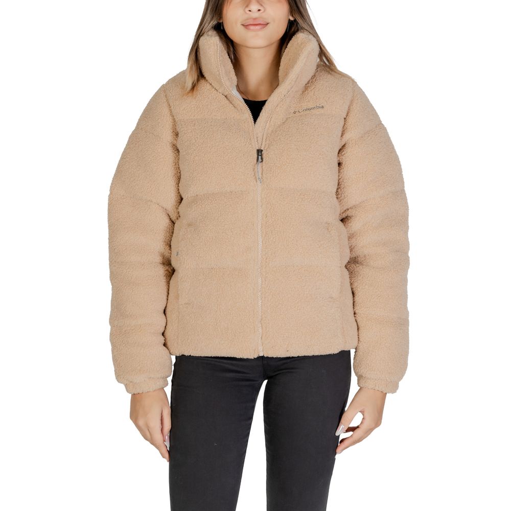 Columbia Beige Nylon Coat - Ginchy