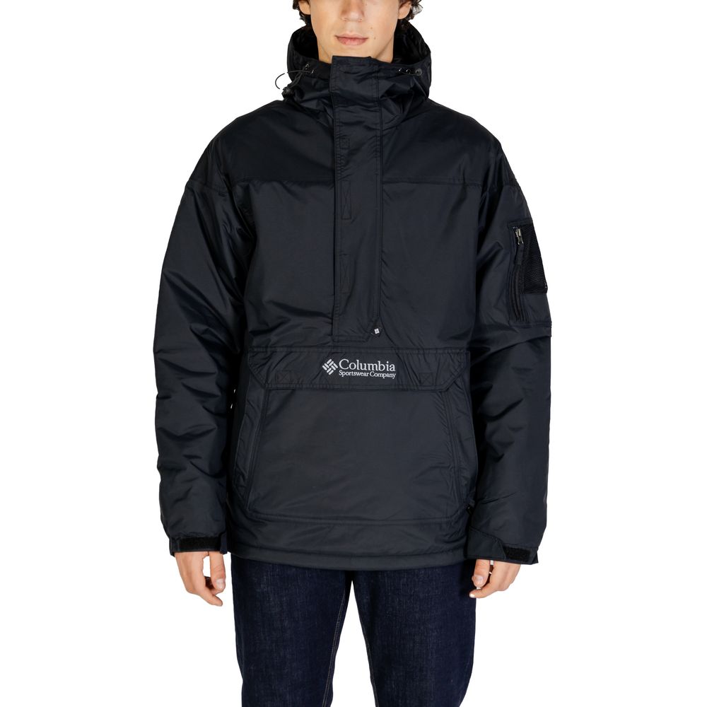 Columbia Black Nylon Jackets & Coat - Ginchy