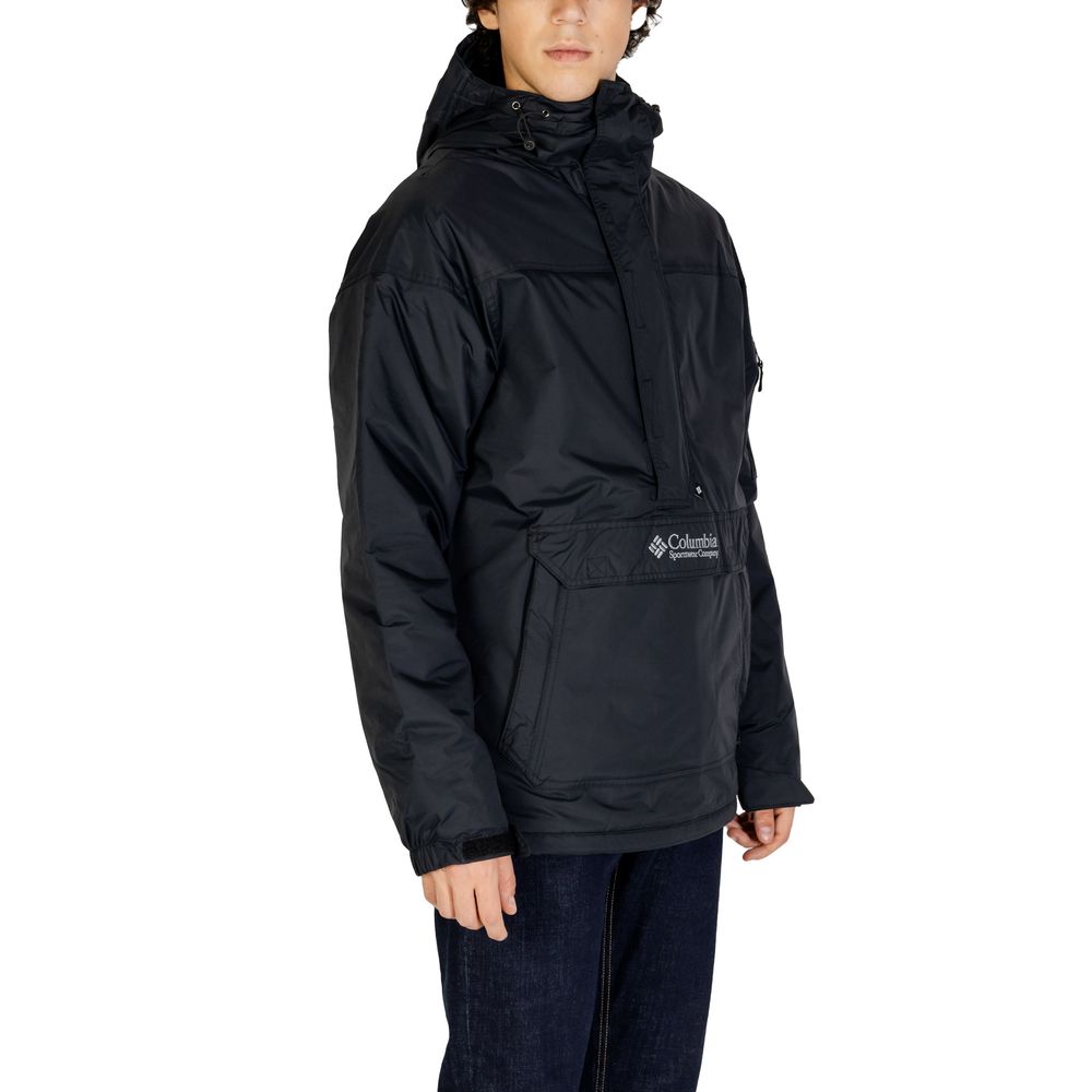 Columbia Black Nylon Jackets & Coat - Ginchy