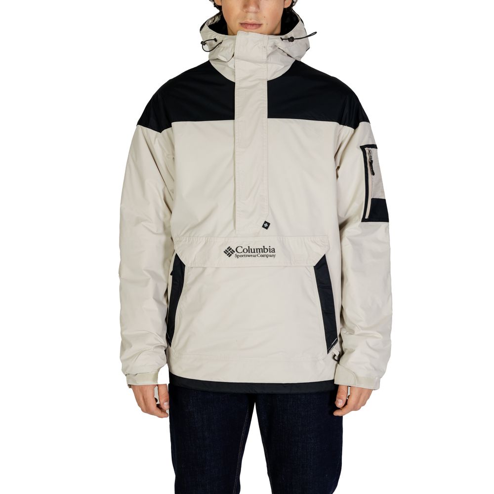 Columbia Gray Nylon Jackets & Coat - Ginchy