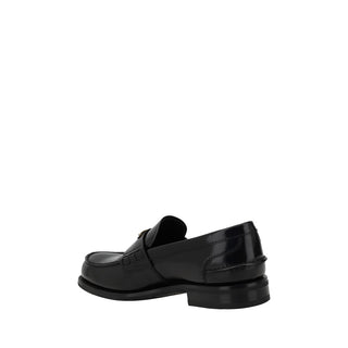 Prada Triangular plaque Loafers - Ginchy