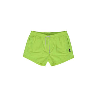 Hamaki-Ho Yellow Polyester Swim Short