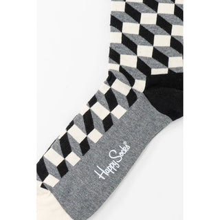 Happy Socks Gray Cotton Sock - Ginchy
