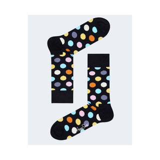 Happy Socks Black Cotton Sock - Ginchy