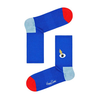 Happy Socks Blue Cotton Sock - Ginchy
