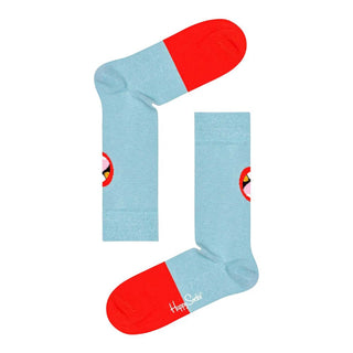 Happy Socks Blue Cotton Sock - Ginchy