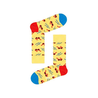 Happy Socks Yellow Cotton Sock - Ginchy