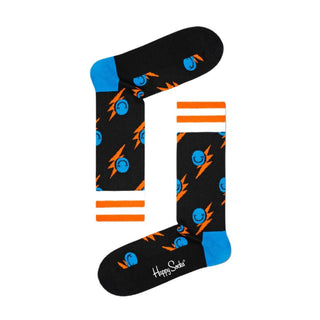 Happy Socks Black Cotton Sock - Ginchy