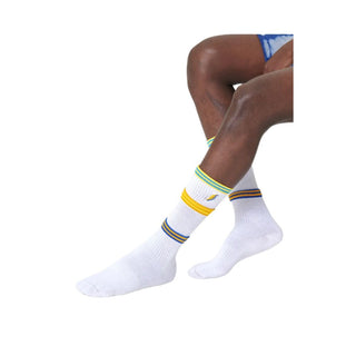 Happy Socks White Cotton Sock - Ginchy